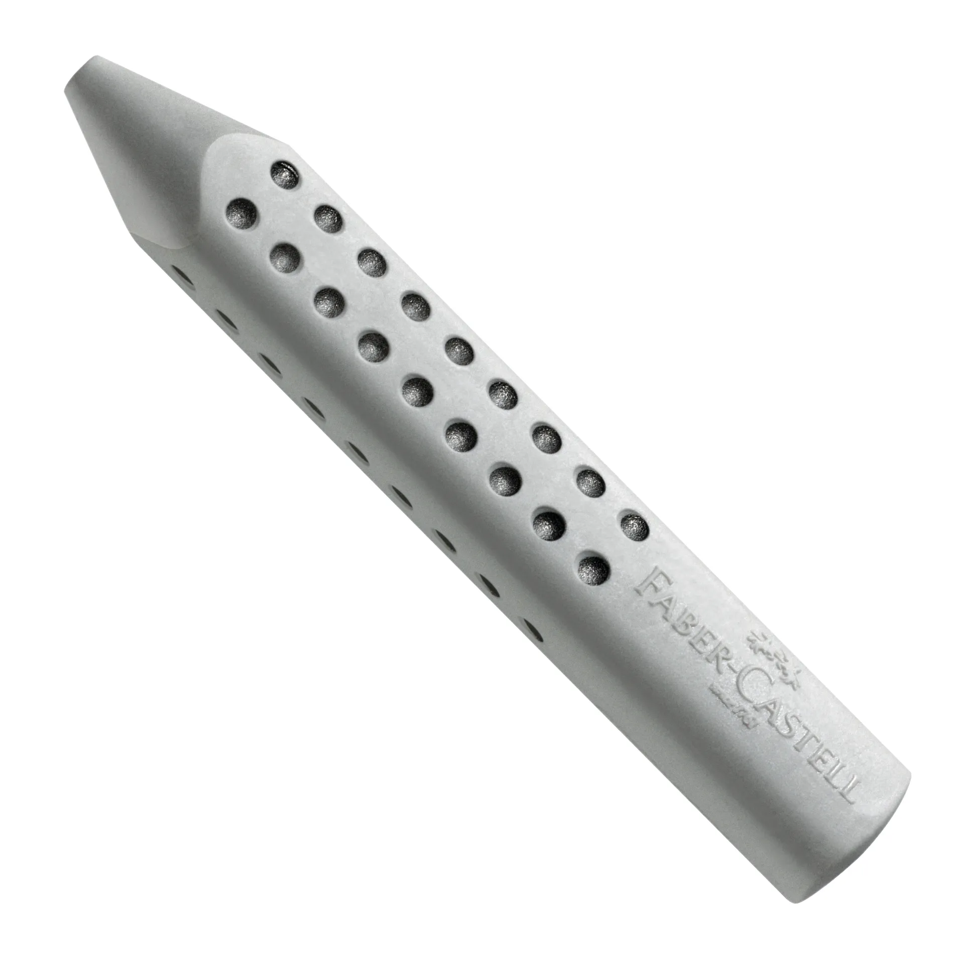 Faber-Castell Grip 2001 Dreikantradierer, grau