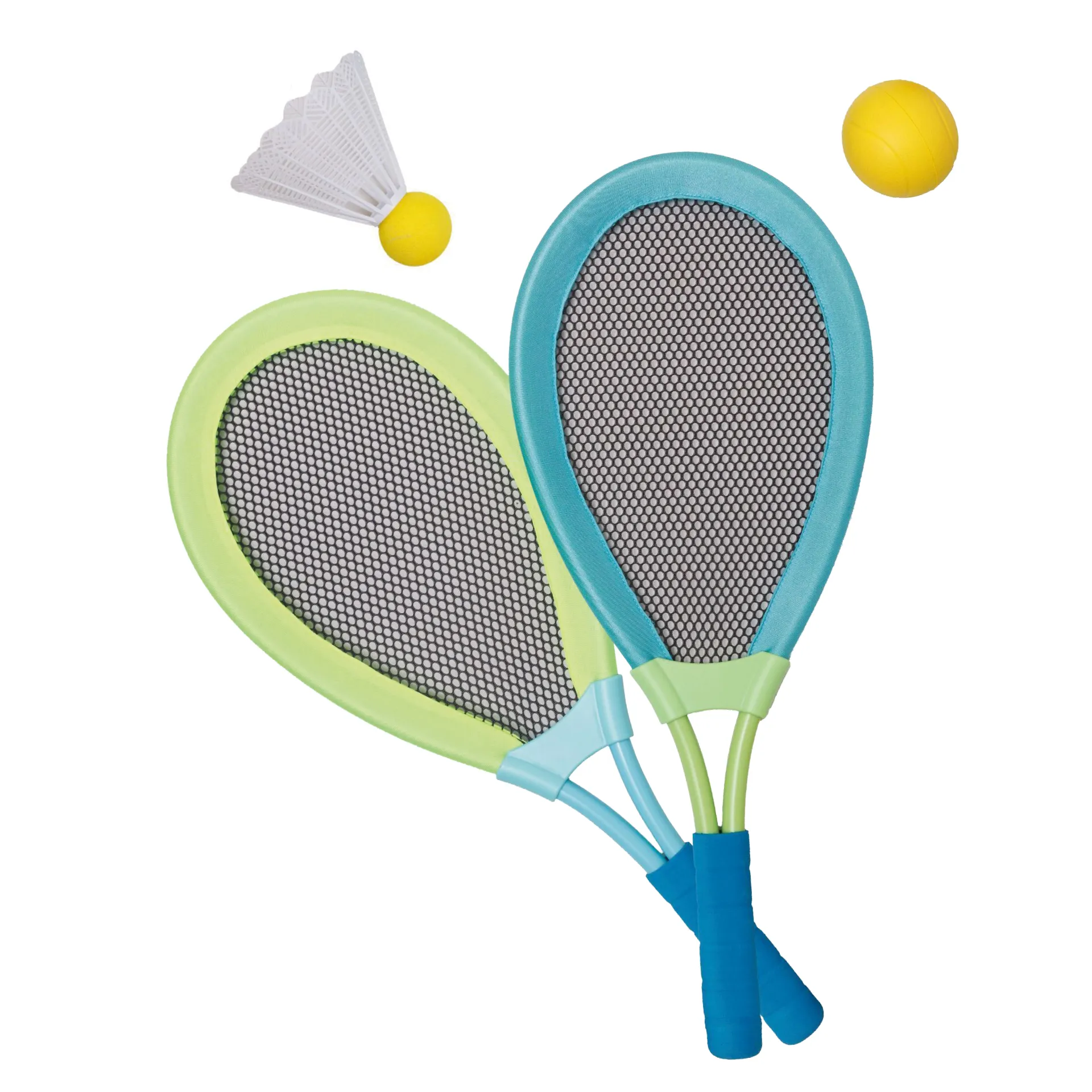 Bewegungsspiel "XL-Federball", 4-tlg.