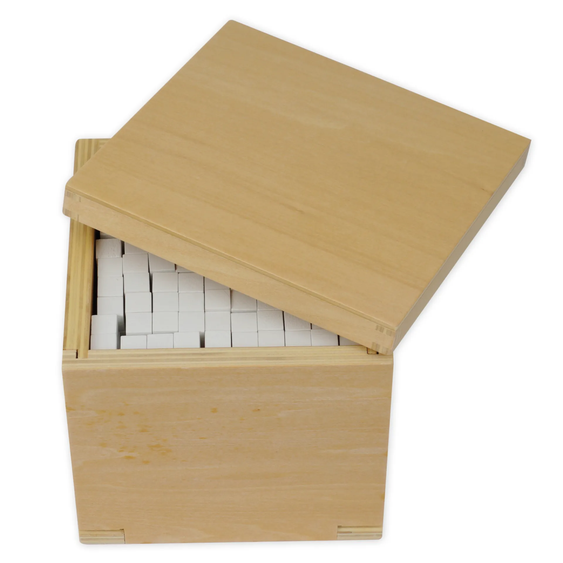 TimeTEX Kasten mit 1000 Kuben "Montessori Premium"