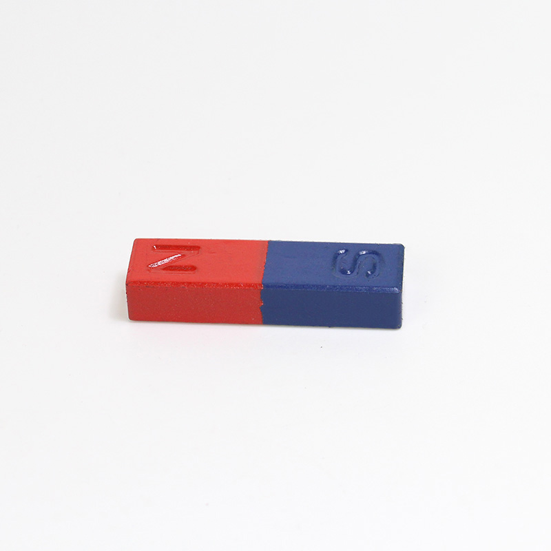 Noord-zuid staafmagneet, 40 mm lang