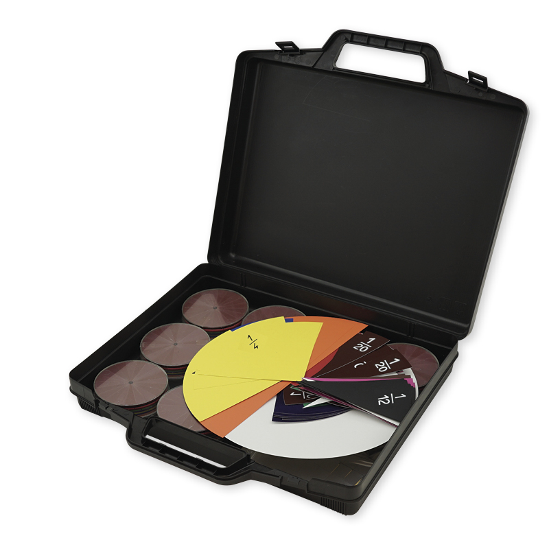 Kit de classe de cercles de fractions multicolores, 710 pcs Kit de classe de cercles de fractions multicolores, 710 pcs