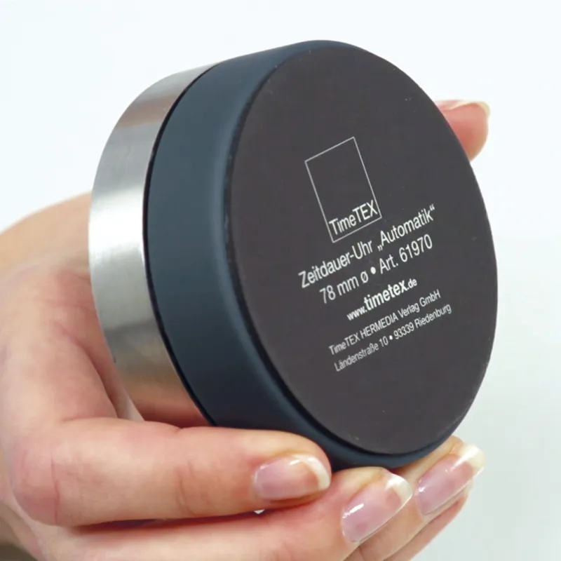 Zeitdauer-Uhr "Automatik" Compact mit Magnet und Ampelscheibe