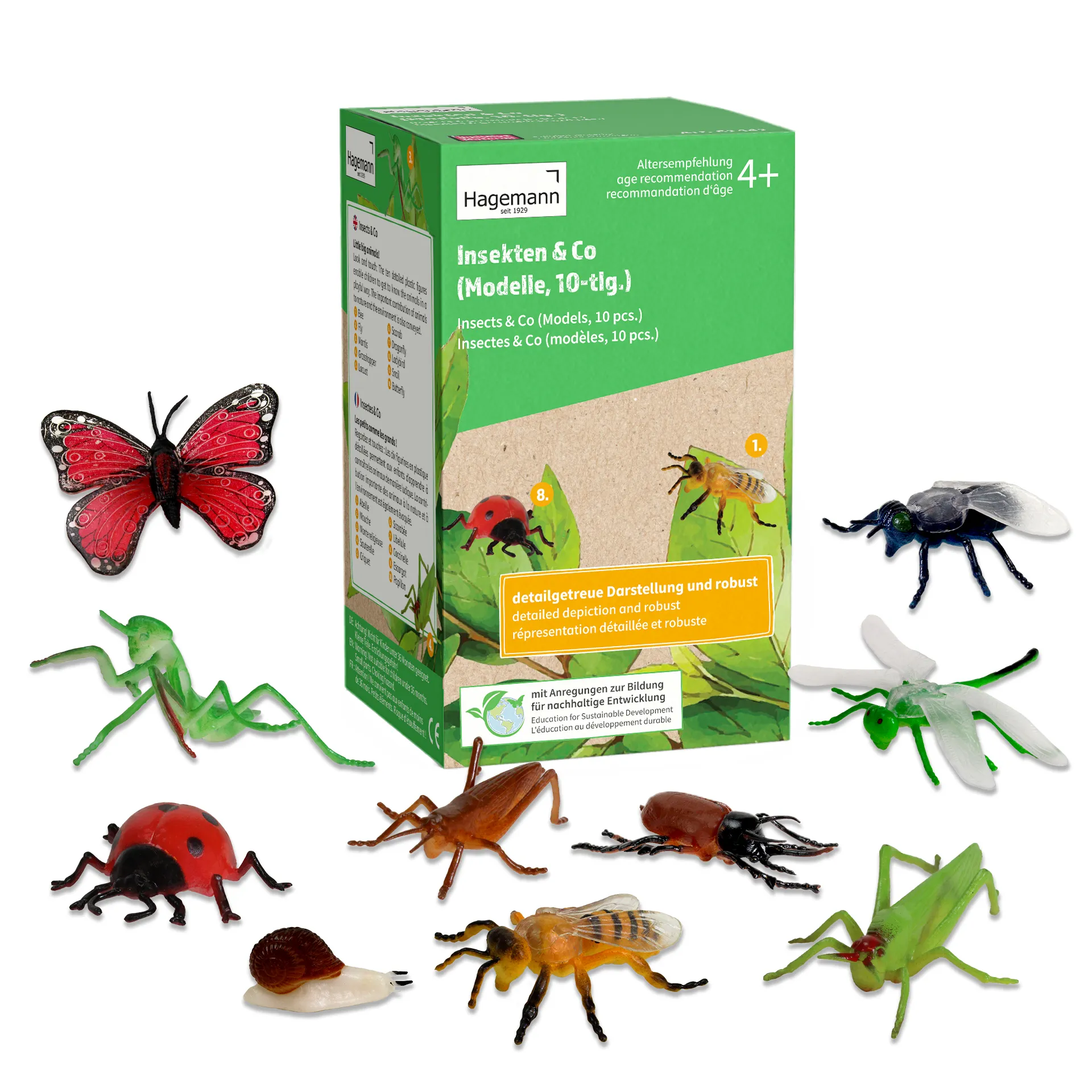 Modell "Insekten & Co.", 10-tlg.
