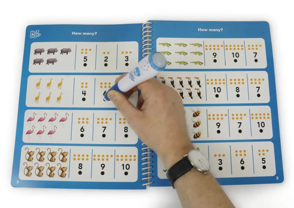 Sprechender Lese-Stift mit Übungs-Büchern