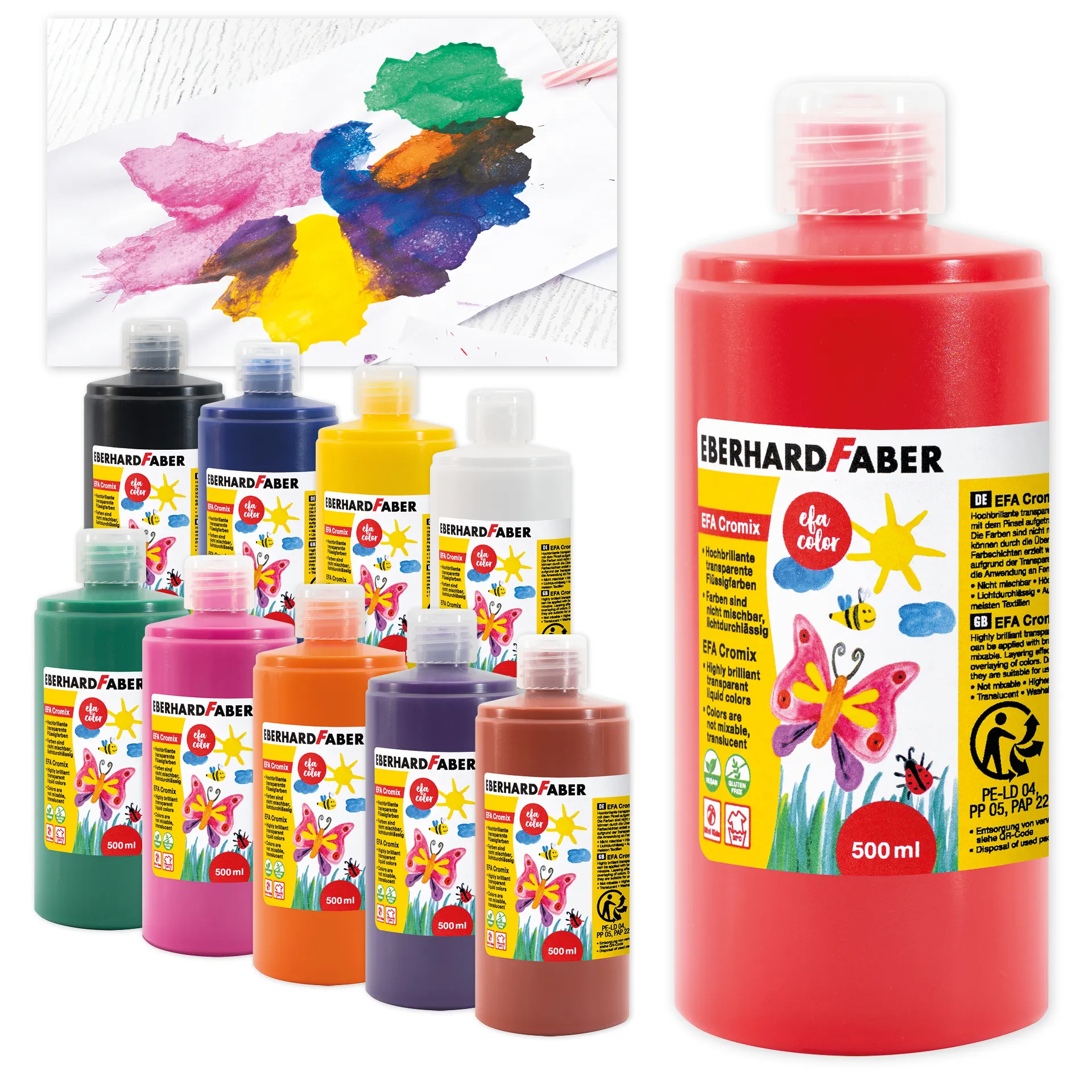 Eberhard Faber Cromix Transparentfarbe, 500 ml