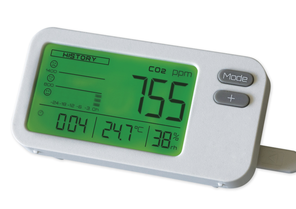 Luftkvalitetsmåler CO2 "Plus"