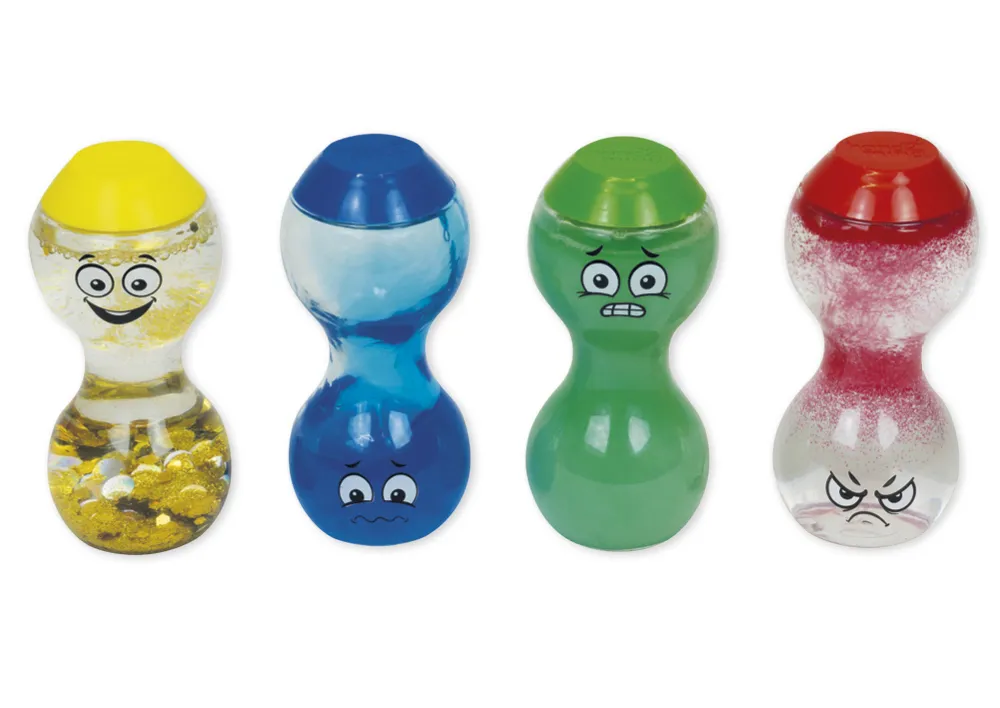 Emotions-Sanduhren, 4 Stück