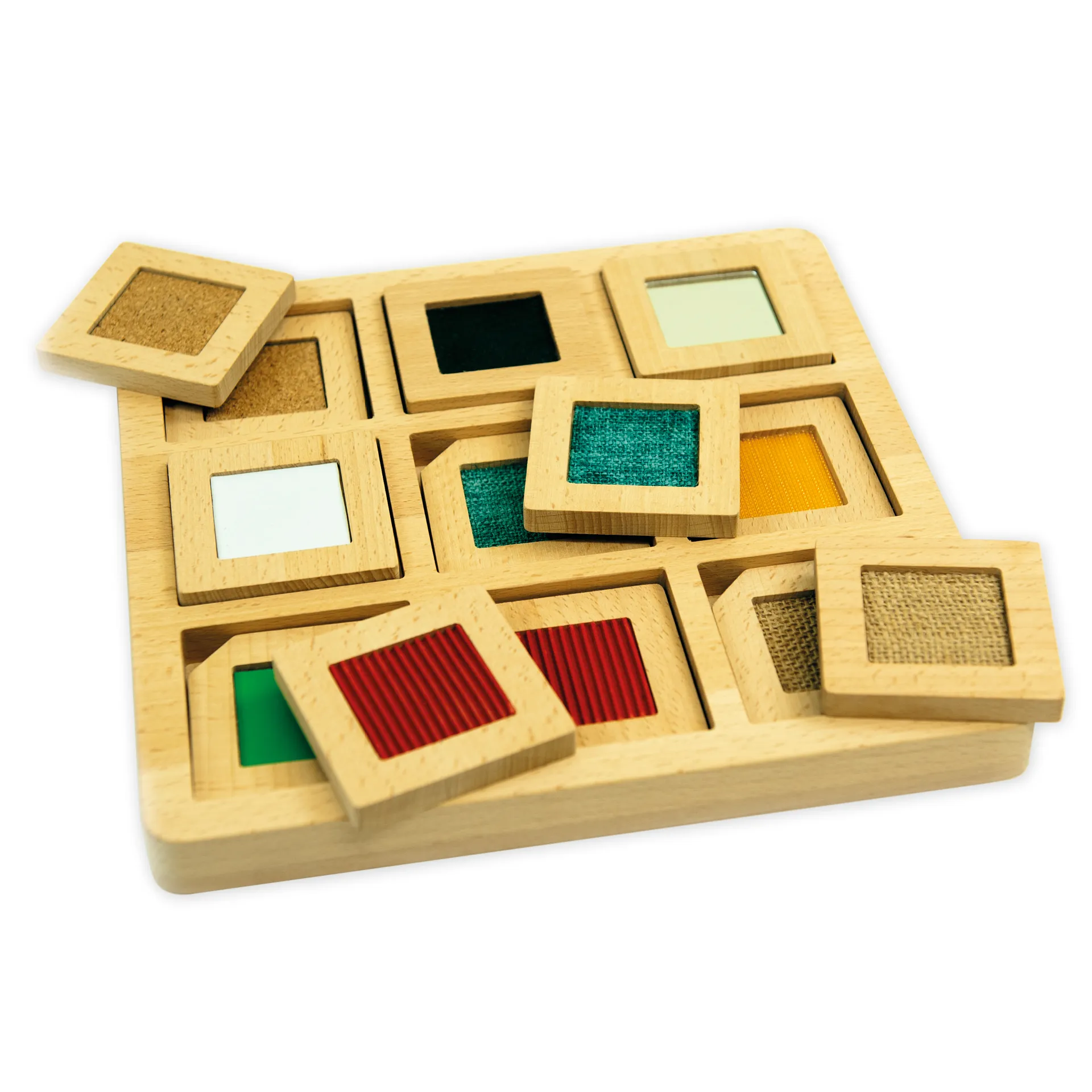 Tast-memospel "Textuur" 19-delig