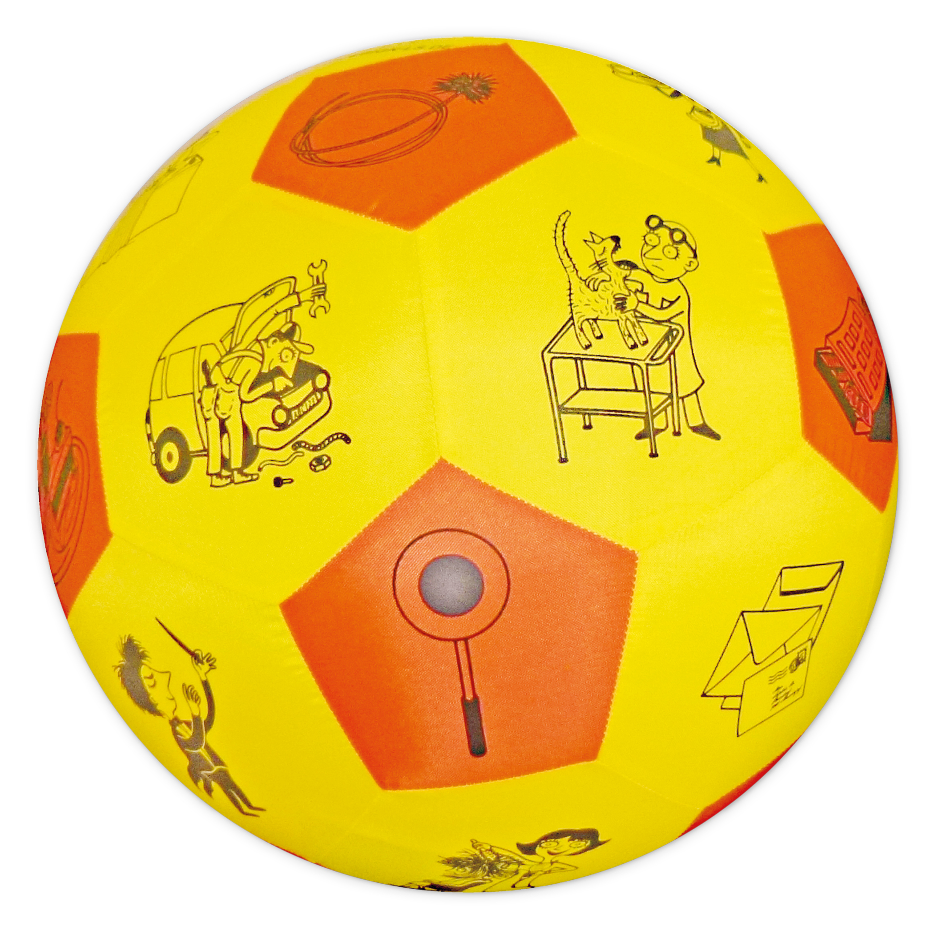 Hagemann Lernspiel-Ball "Pello" - Berufe