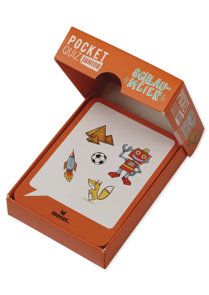 Kartenspiel "Pocket Quiz Junior Schlaumeier"