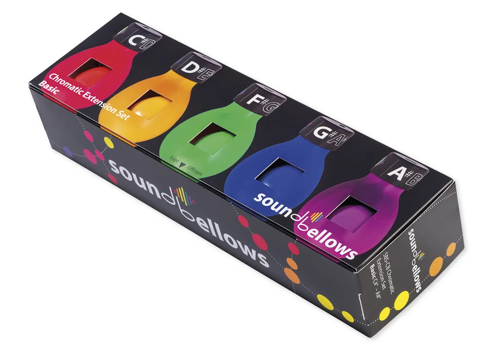 Soundbellows Basic - Chromatisches Ergänzungsset, 5-tlg.