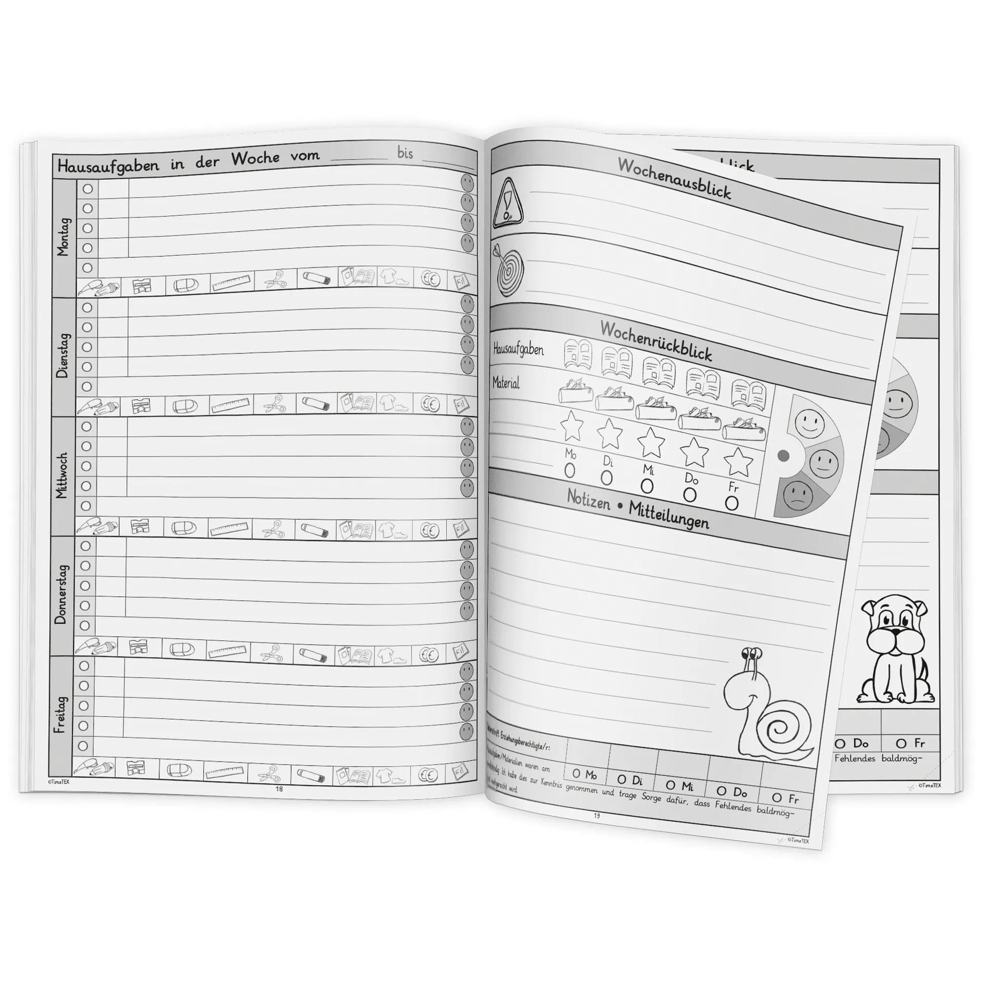 Schüler-Logbuch PLUS A4