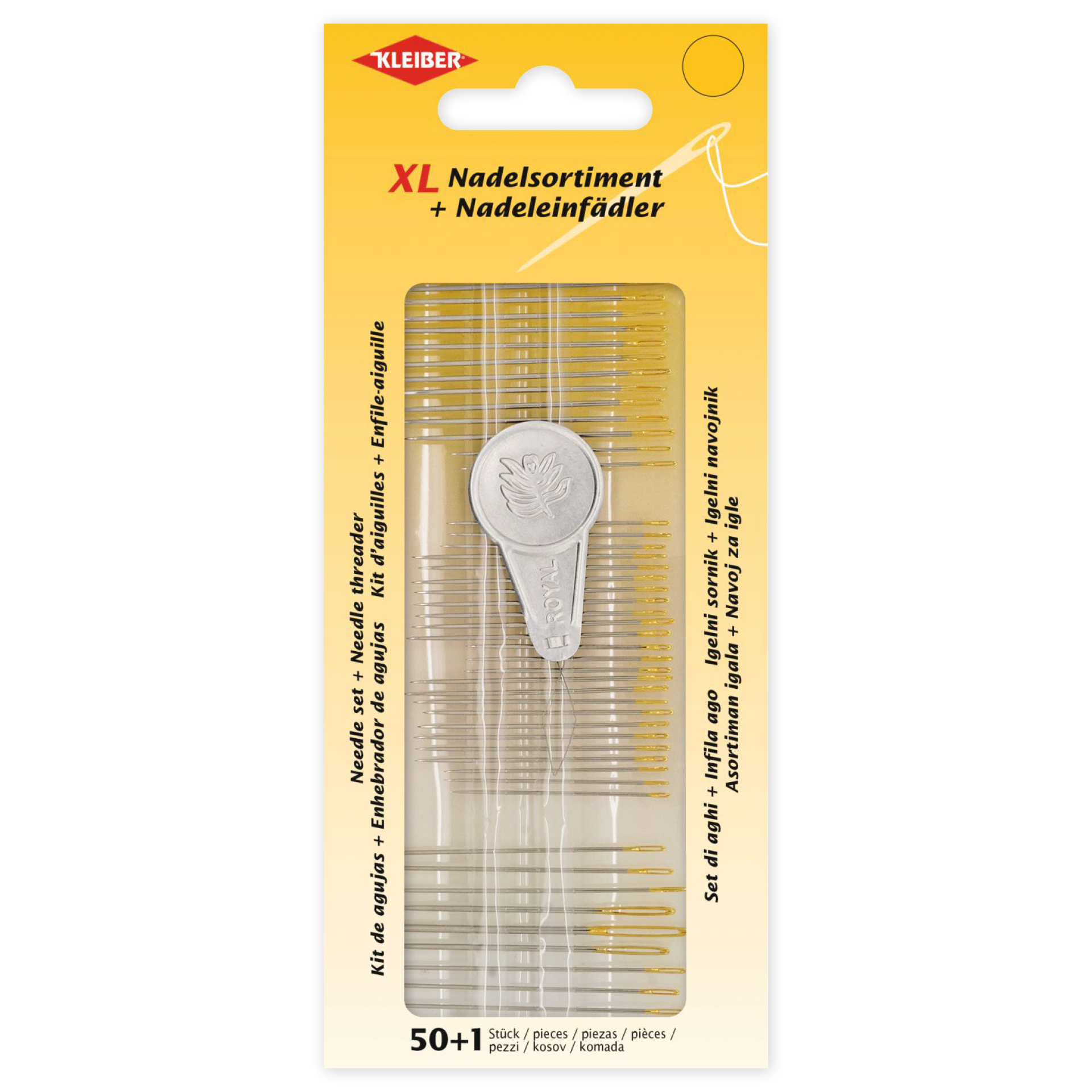 Nadelsortiment XL, 51-tlg.