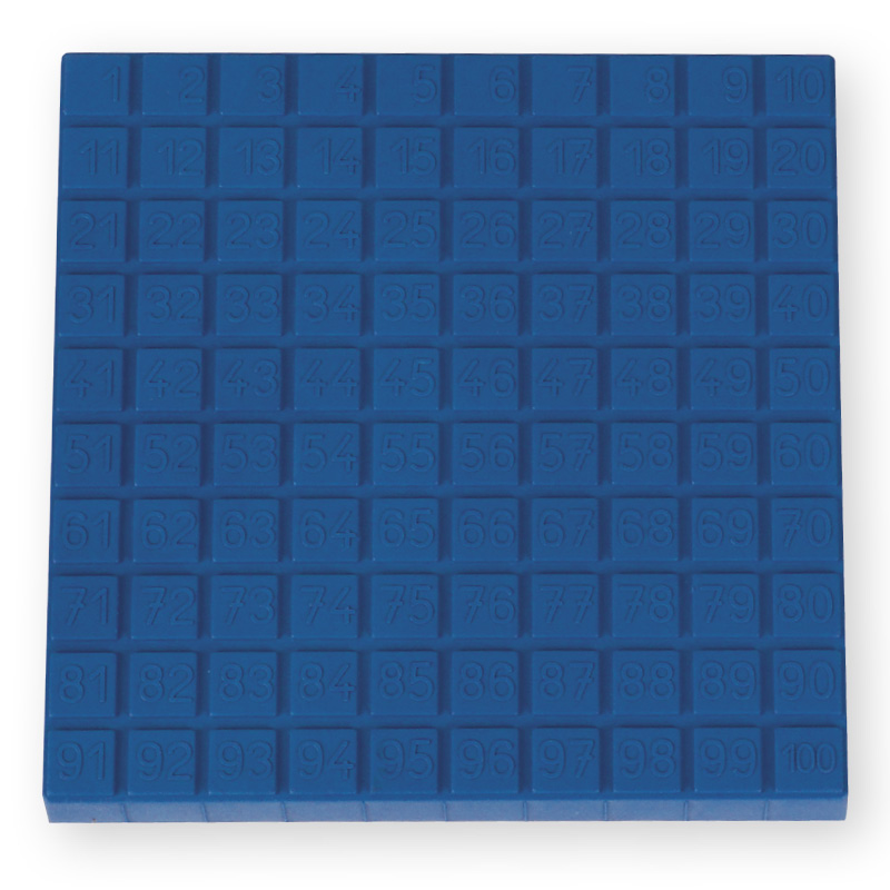 Set Hunderter-Steckplatte, 29-tlg.