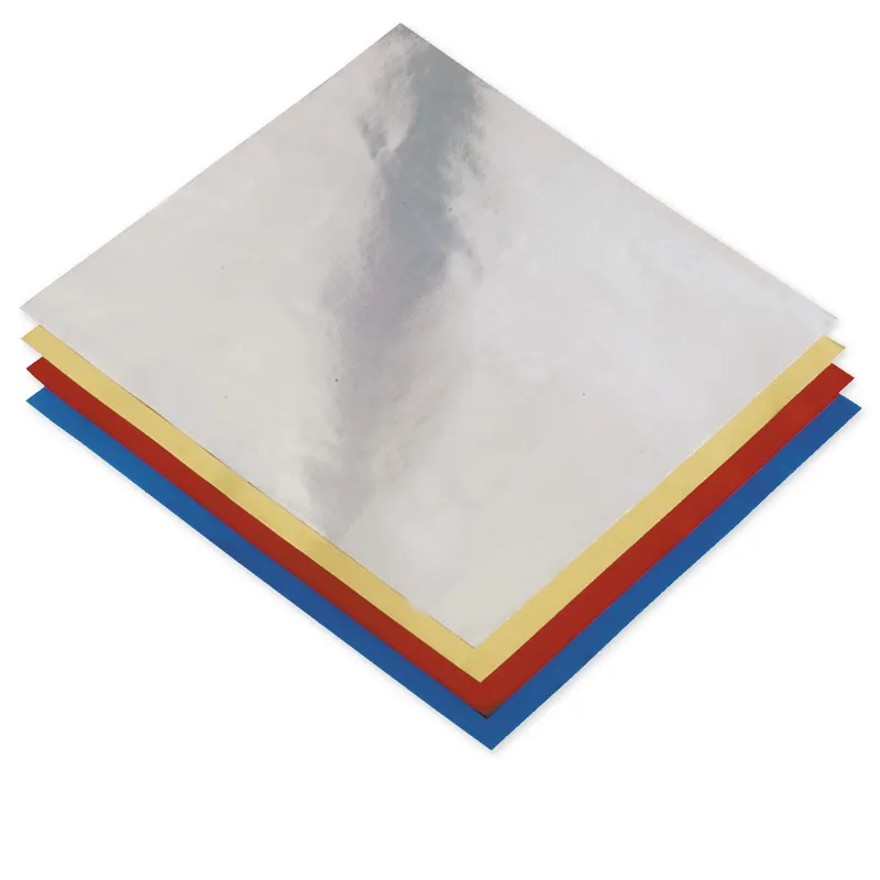 Alu-Faltblätter 15x15 cm, 50 Blatt