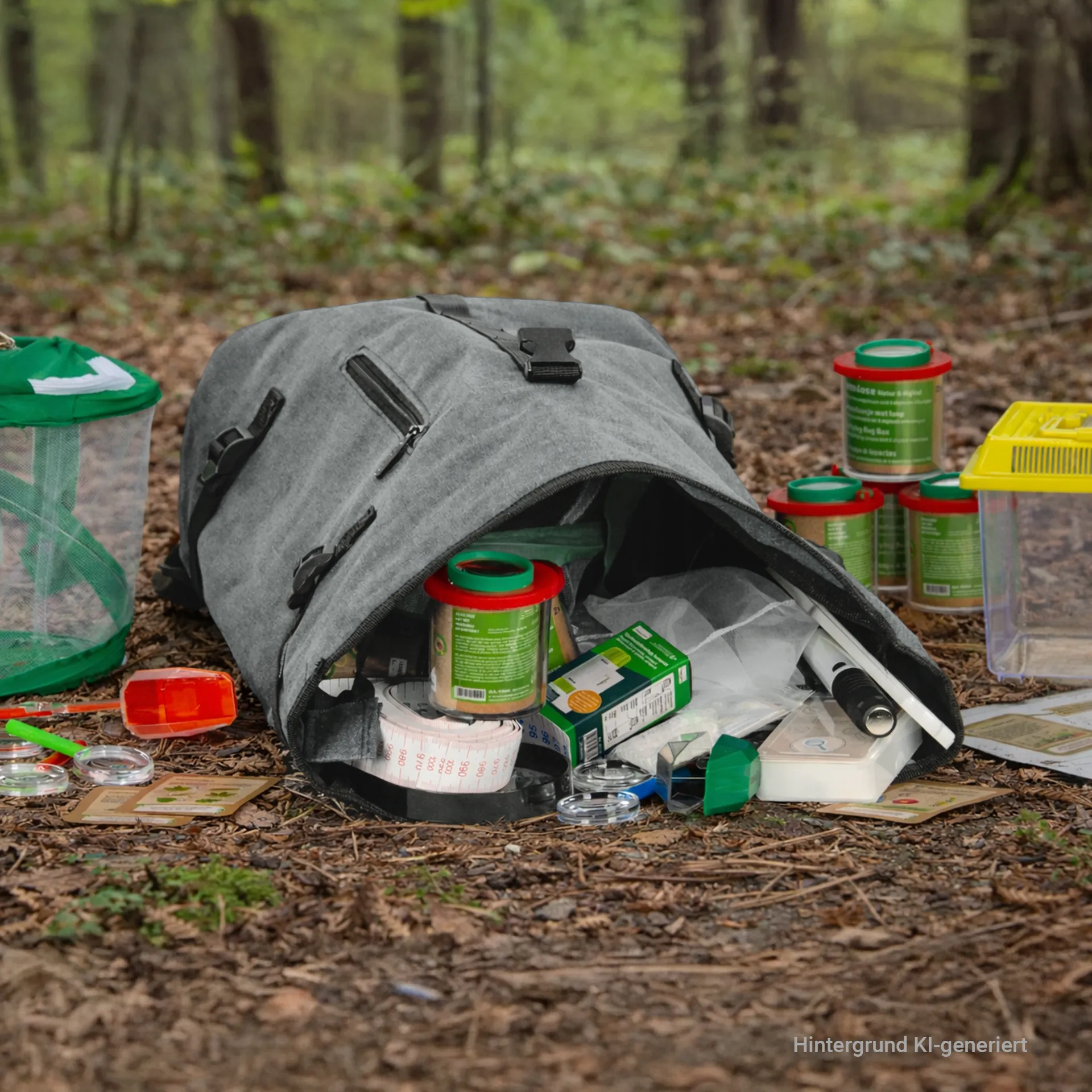Profi-Forscher-Rucksack "Natur", Klassensatz, 45-tlg.
