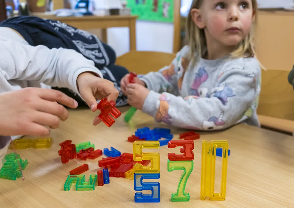 TimeTEX upplysta tornstacknummer "Tal på Tal", 35 st.