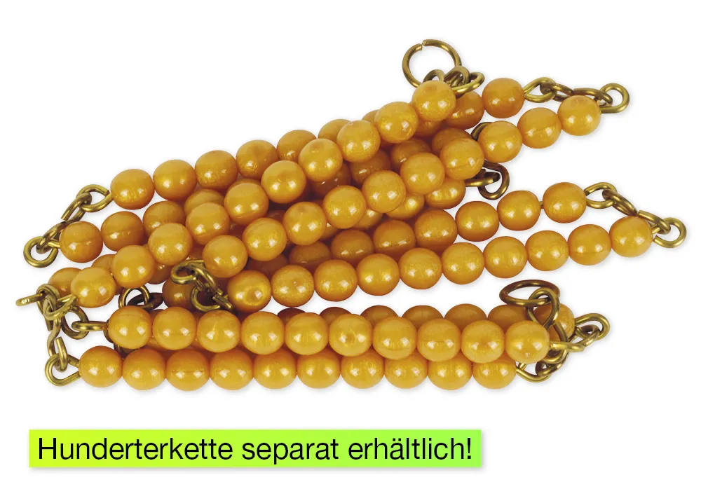 TimeTEX ophangrekje voor de Honderd- en Duizendketting "Montessori Premium"