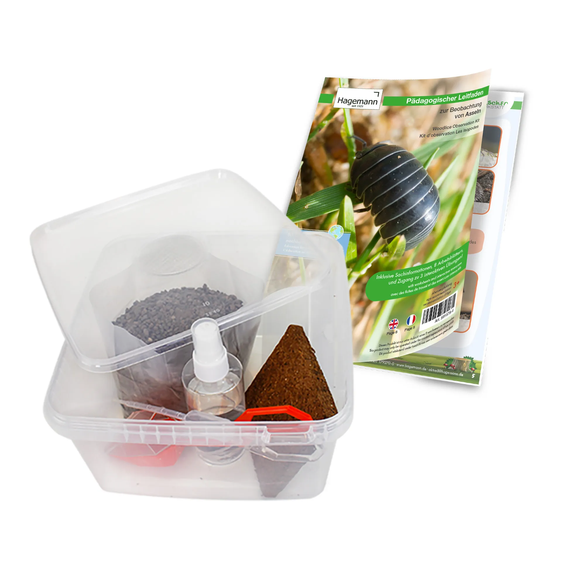 Beobachtungs-Set "Asseln", 9-tlg.