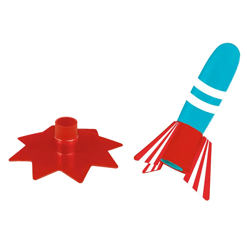 Backpulver-Rakete, 8 cm lang