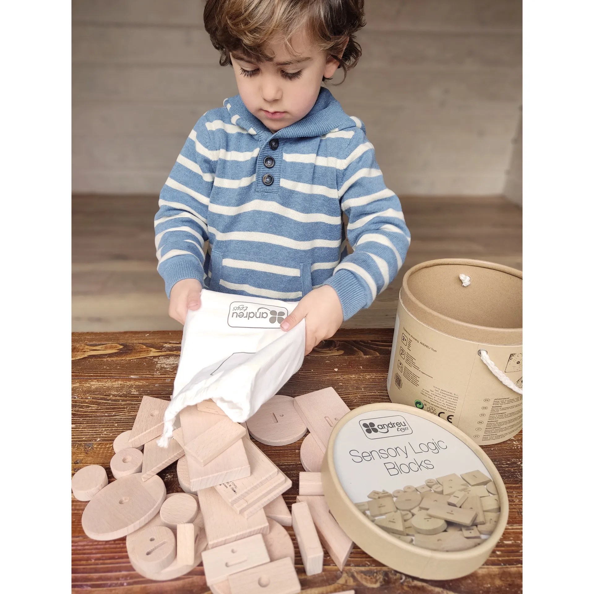 Logische voelblokken, 52-delig