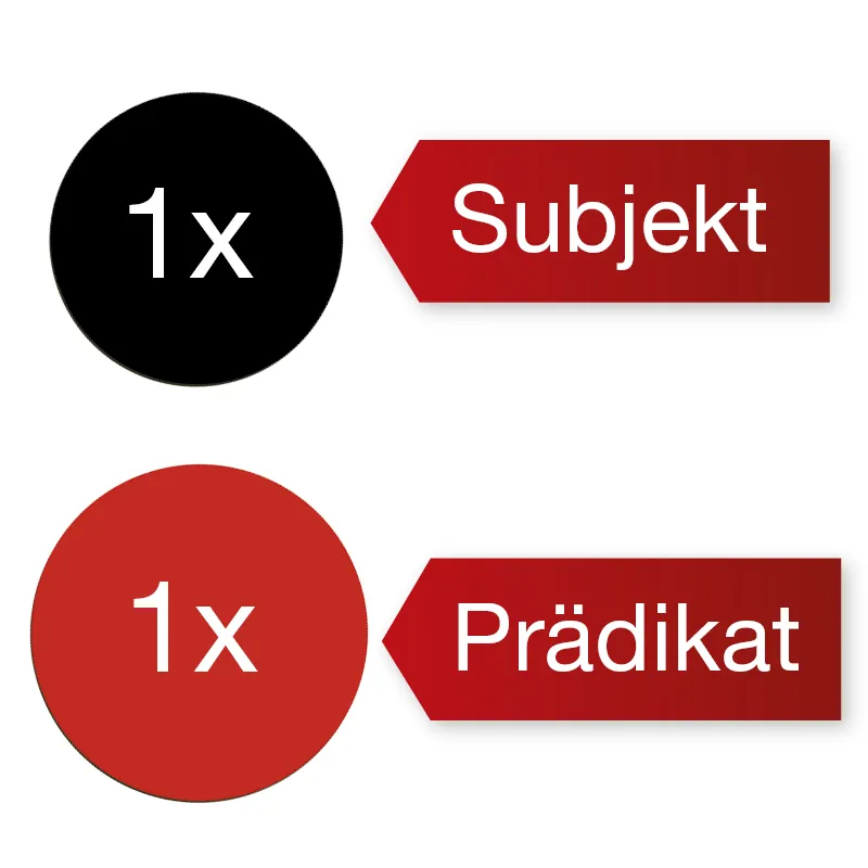TimeTEX stjärnbord, magnetiskt, 26 st. "Montessori Premium"