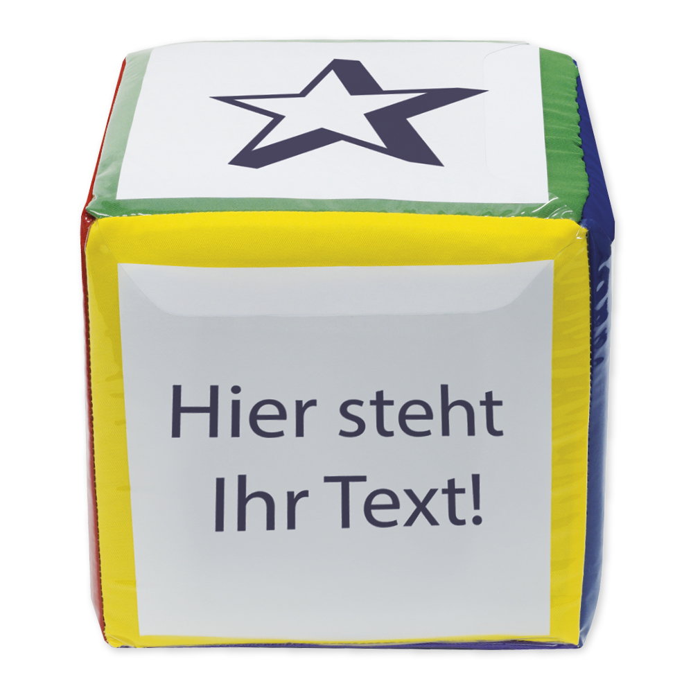 Puste kostki z kieszeniami 25 cm