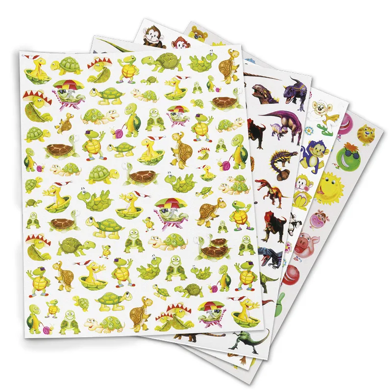 Set Belobigungs-Aufkleber Schildkröten & Co., ca. 240 Stück