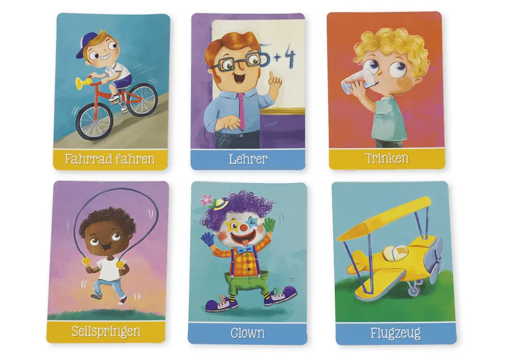Karten-Set "Pantomime für Kinder", 40-tlg.