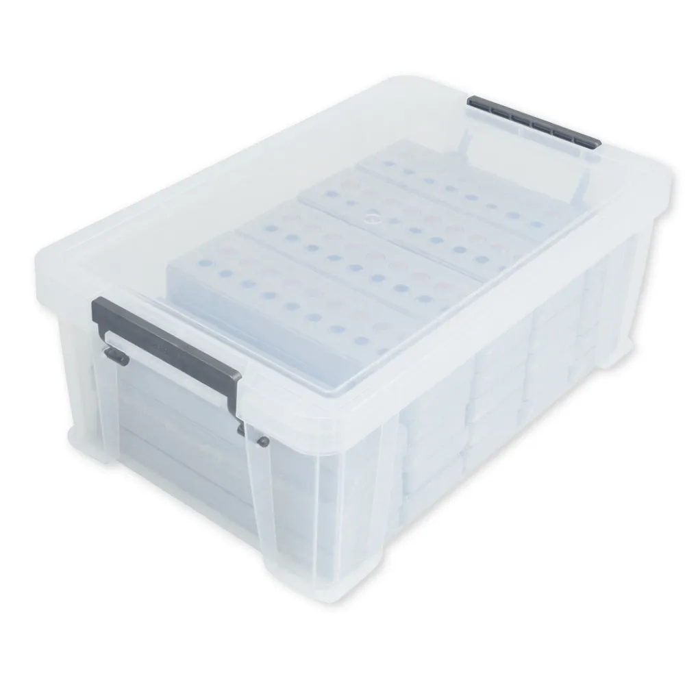 Set de classe de 24 bouliers ABACO de 20 boules tricolores rouges-bleues-grises