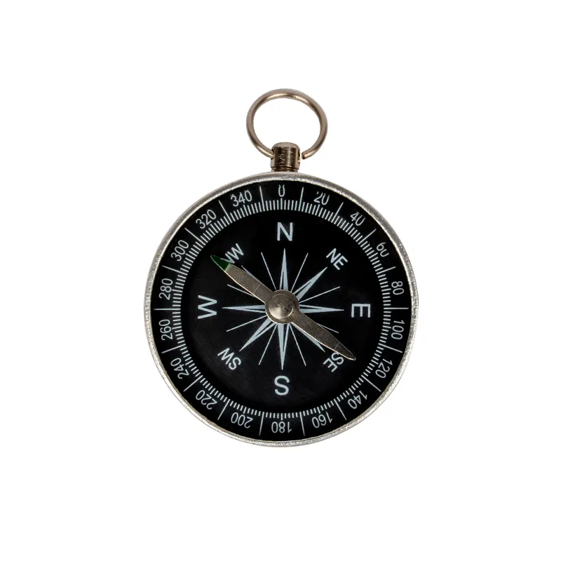 Kompass aus Metall, 45 mm ø