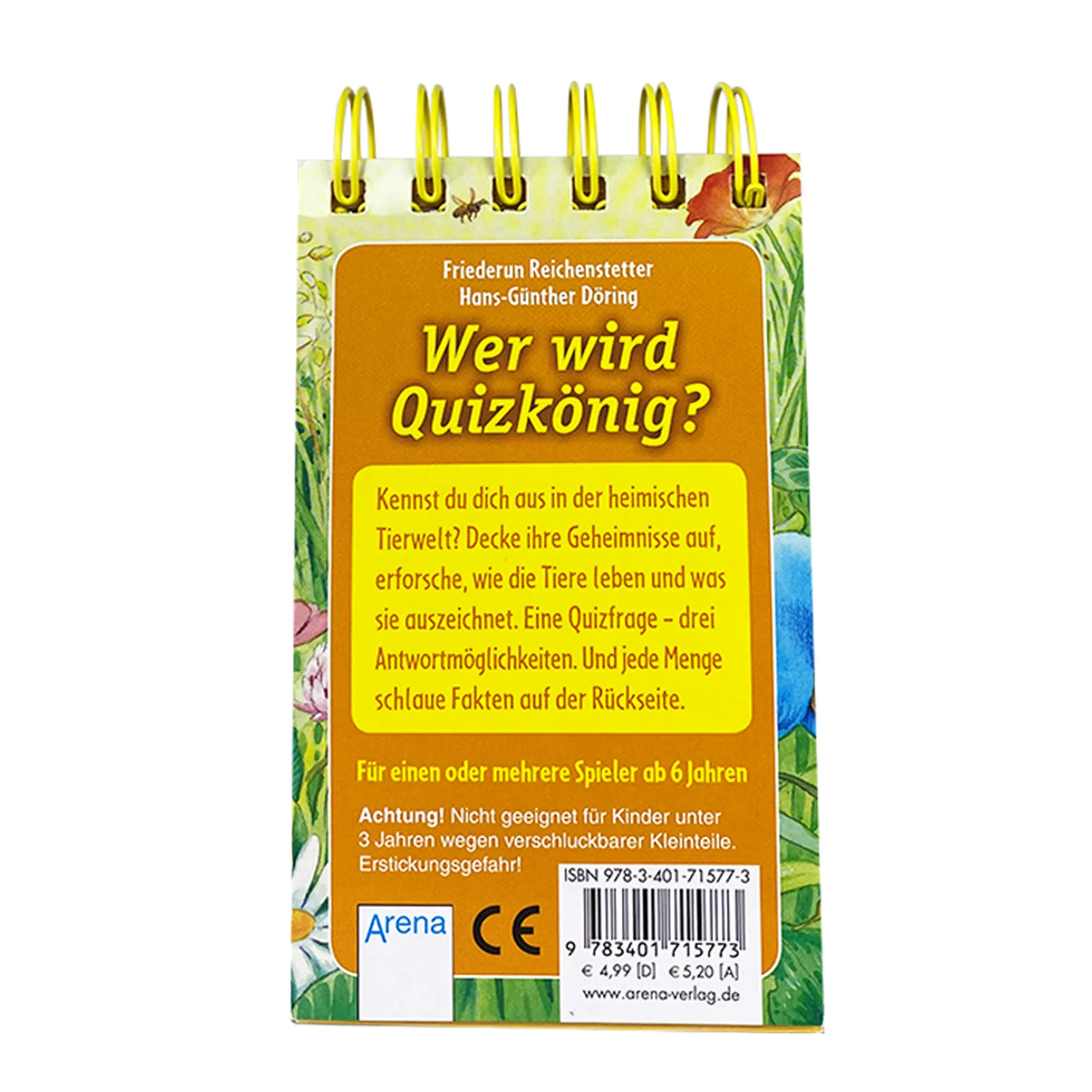 Quizblock "Rate dich schlau! Die Biene und unsere Natur", 80 Seiten