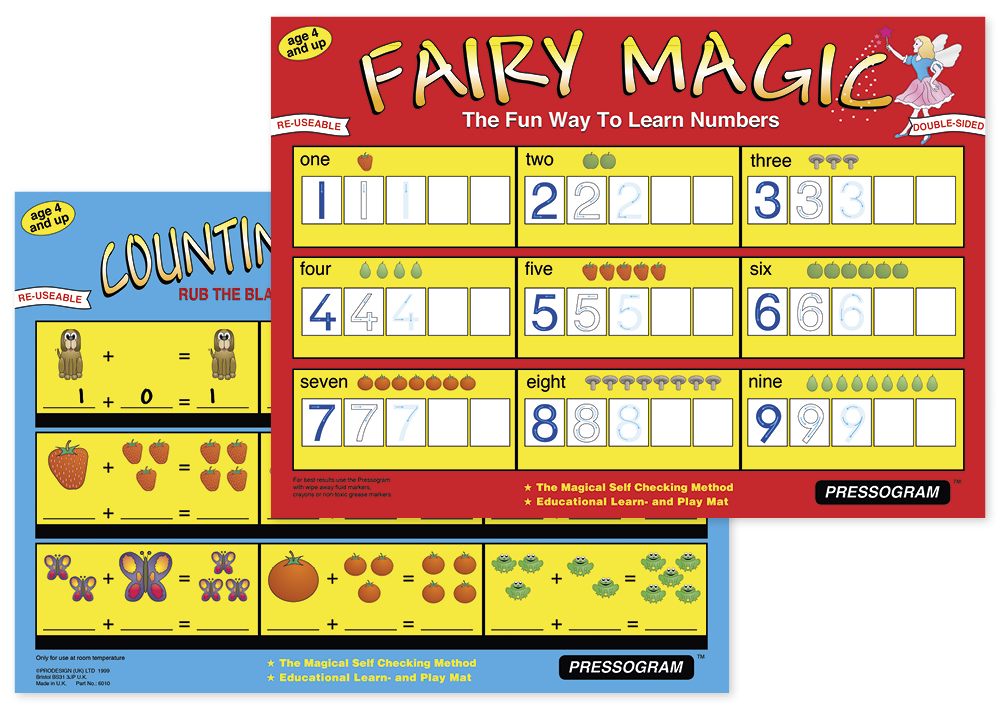 TimeTEX magic board "Mathematics" Engelsk aritmetisk magi