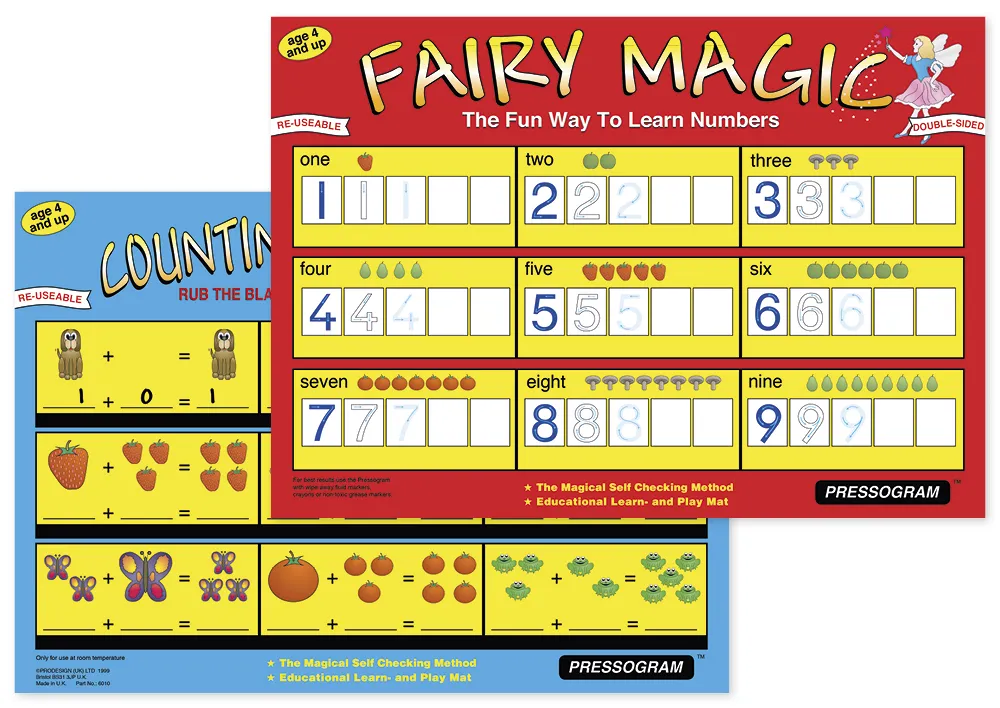 TimeTEX magic board "Mathematics" Engelsk aritmetisk magi