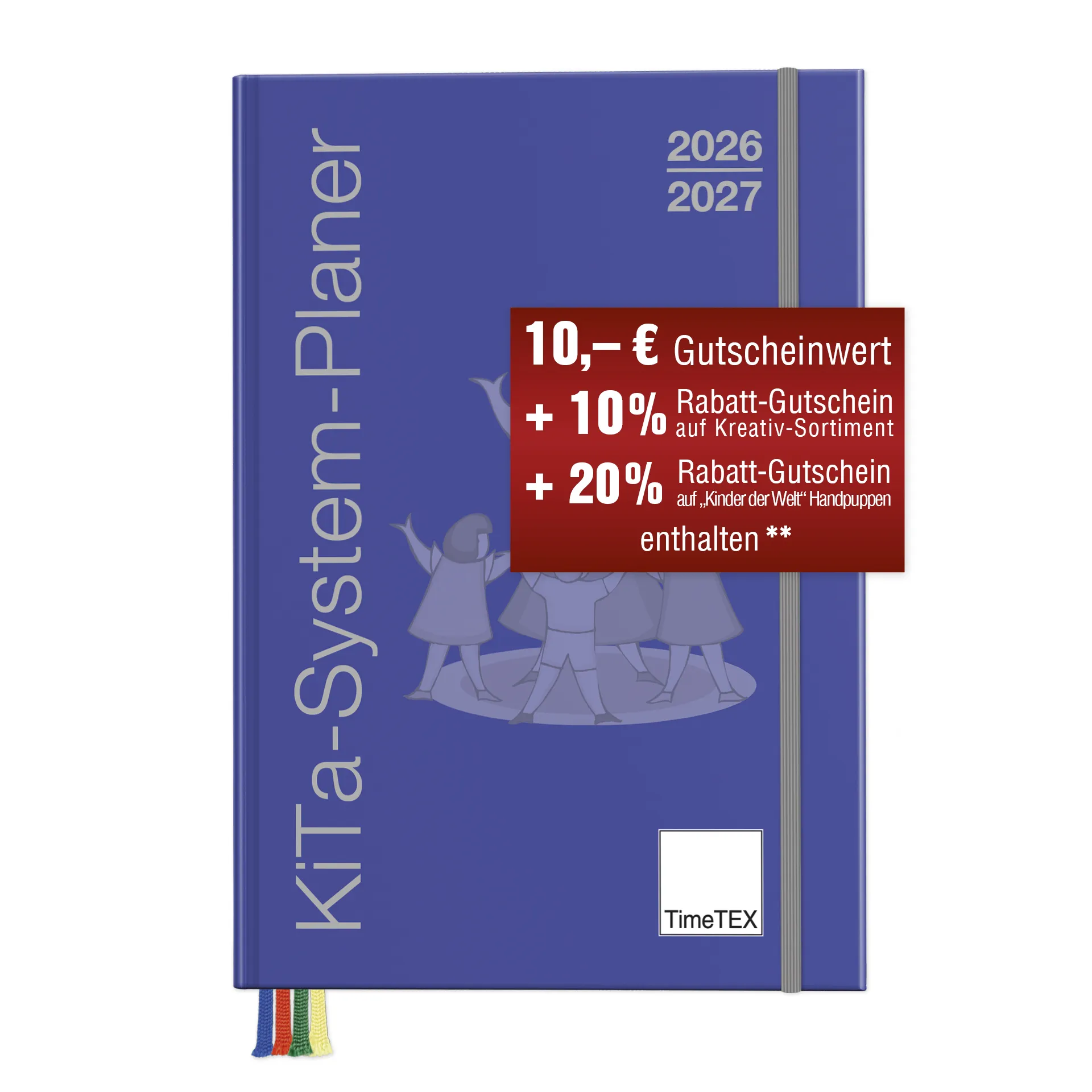 TimeTEX KiTa-System-Planer A4-Plus 2026/2027