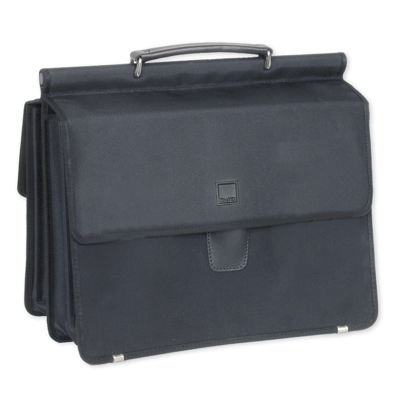 TimeTEX Lehrertasche "Maxima Trend", schwarz, Nylongewebe II./SO