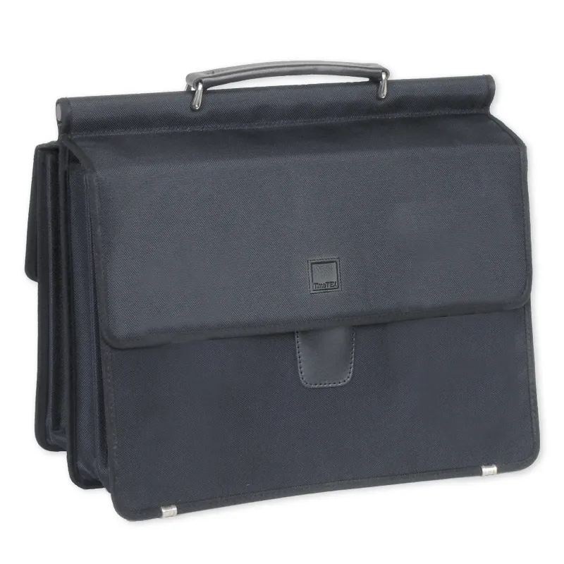 TimeTEX Lehrertasche "Maxima Trend", schwarz, Nylongewebe II./SO