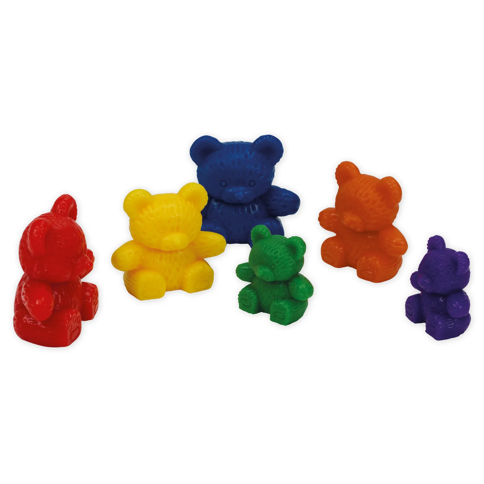 Mathe-Bären "Familie" in Box, 6 verschiedene Farben, 96-tlg. Mathe-Bären "Familie" in Box, 6 verschiedene Farben, 96-tlg.