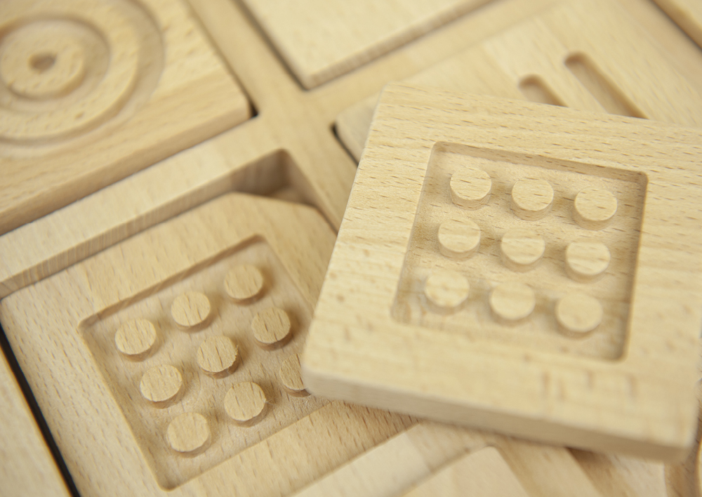 Tast-Memospiel "Puzzle", 20-tlg.