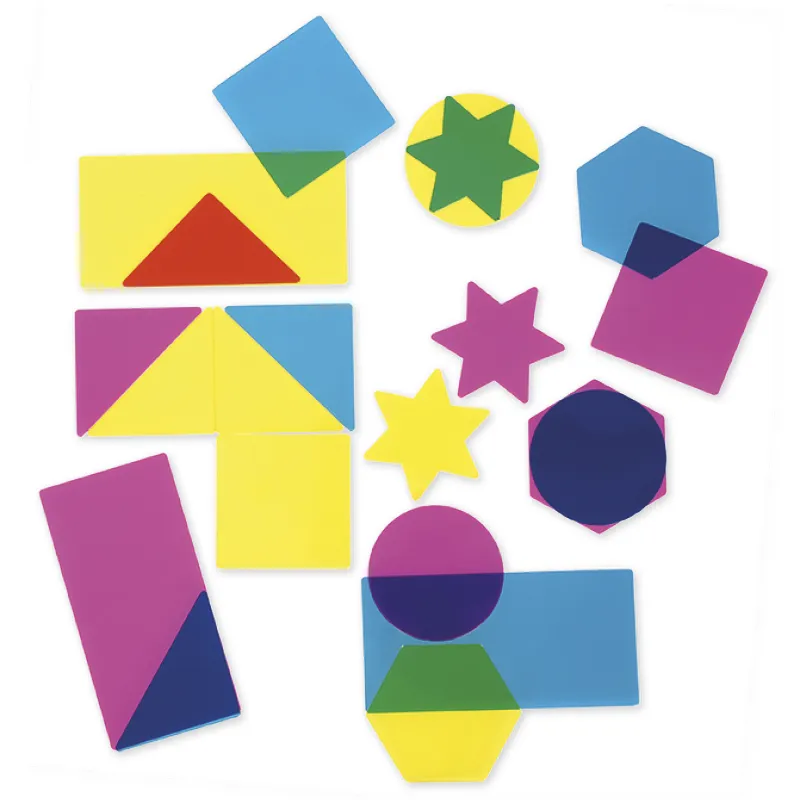 Acrylformen "Geometrische Flächen", 21-tlg.