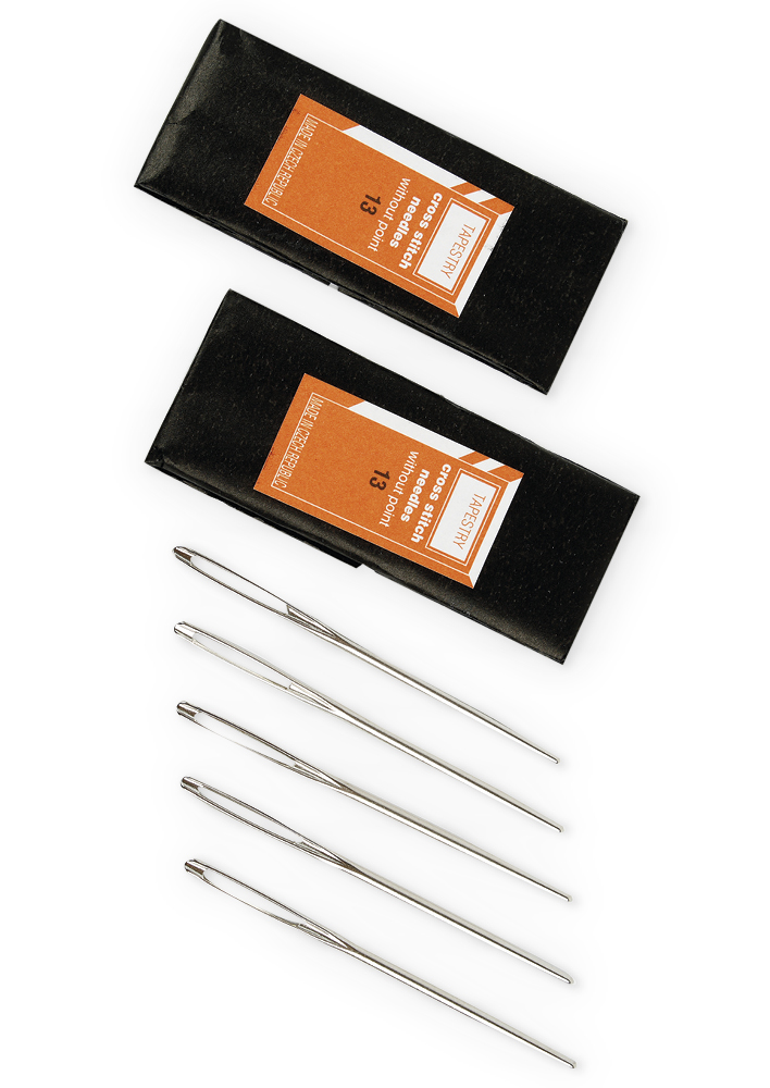 Sticknadeln mit stumpfer Spitze, 7 cm lang, 20 Stück