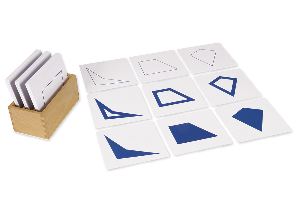 TimeTEX Geometrische Karten "Montessori Premium"