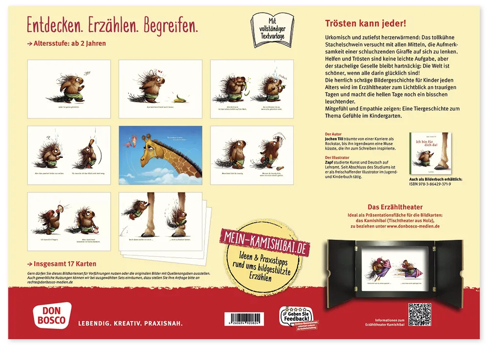 Bildergeschichten-Karten "Ich bin für Dich da", 17-tlg.
