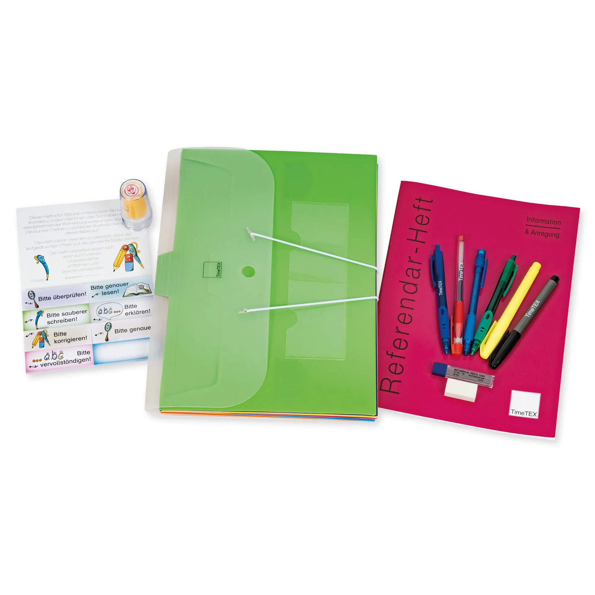 TimeTEX Orga-Starter-Set für Referendare, 19-tlg.