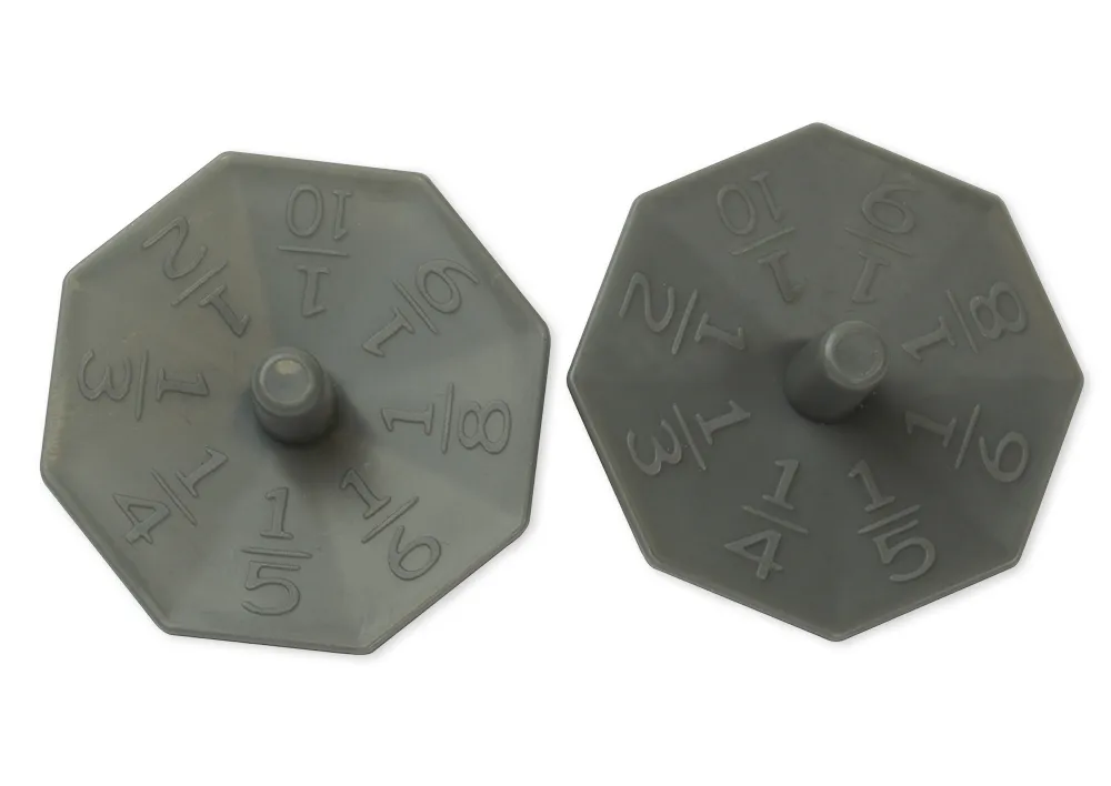 TimeTEX Bruchrechen-Kreise, 100 mm ø, 146-tlg.