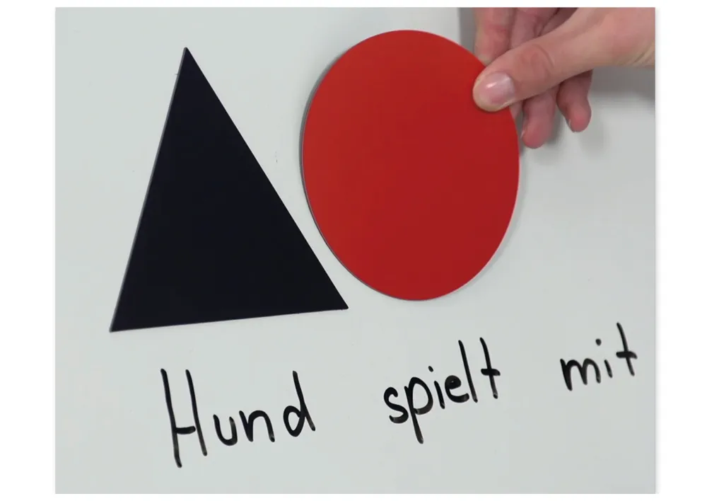 Wortarten-Symbole magnetisch, extra stark, 20-tlg. "Montessori Premium"