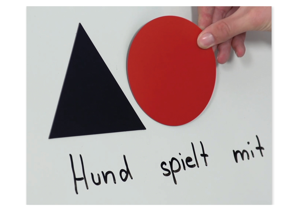 Wortarten-Symbole, magnetisch, 60-tlg. "Montessori Premium"