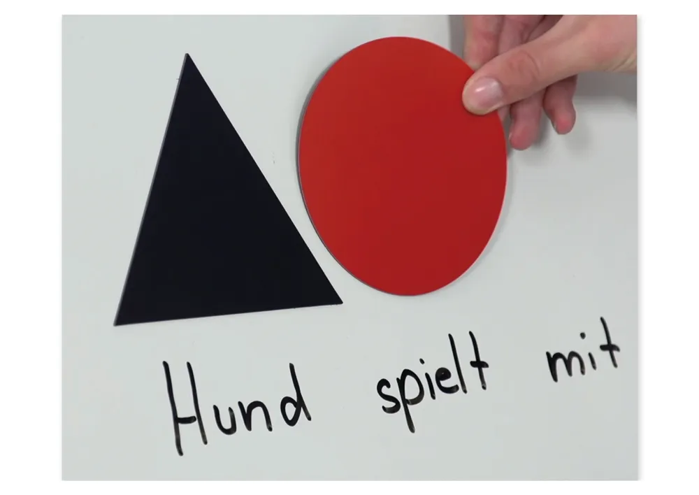 Wortarten-Symbole, magnetisch, 60-tlg. "Montessori Premium"