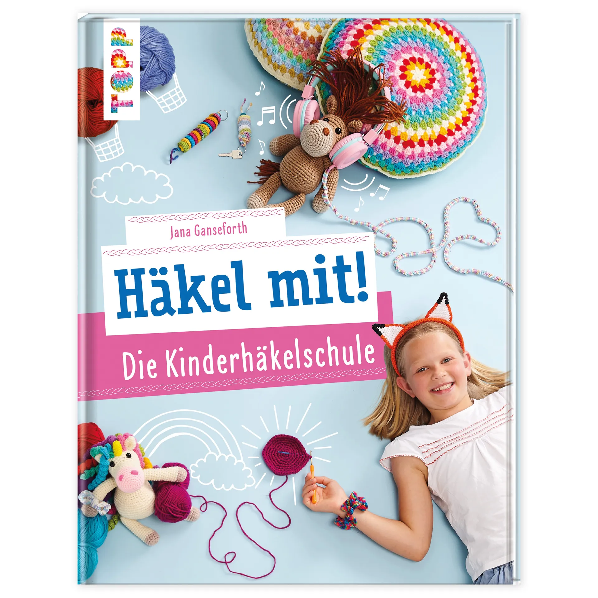 Buch "Häkel mit! Kinderhäkelschule", 126 Seiten