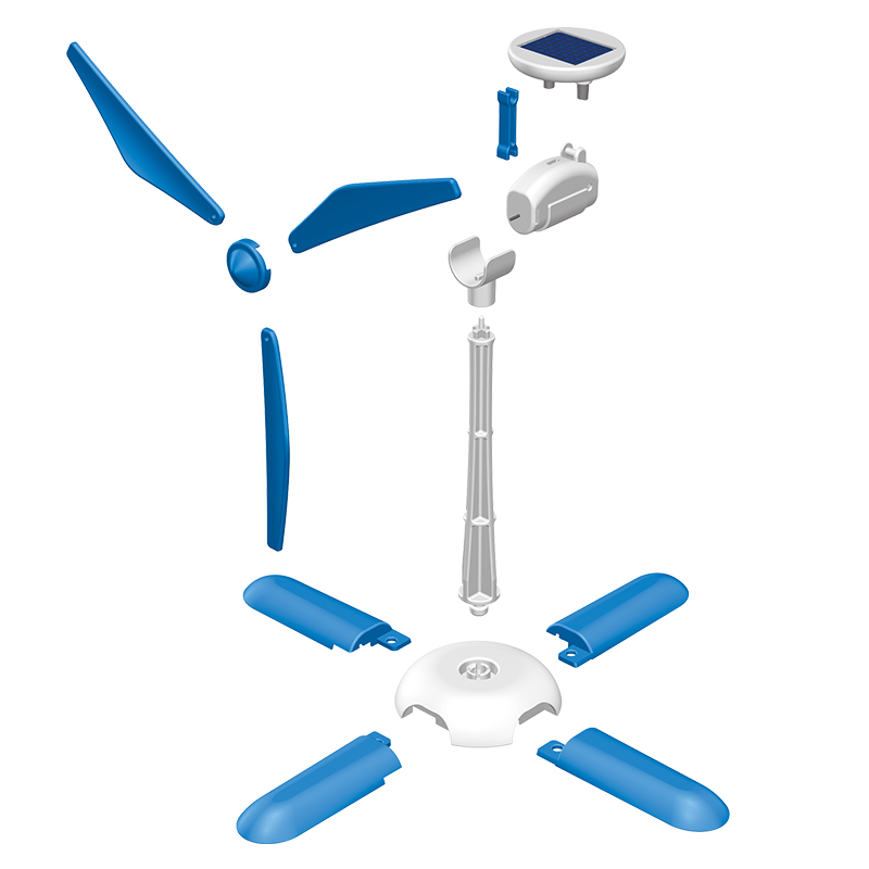 Bausatz "Solar-Modelle 6in1", 44-tlg. Bausatz "Solar-Modelle 6in1", 44-tlg.